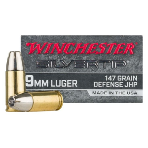 Winchester Silvertip 9mm Luger 147 Grain Jacketed Hollow Point - Winchester