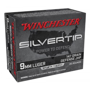 mm 147gr. Silver Tip Hollow Point 20/Box Ammo