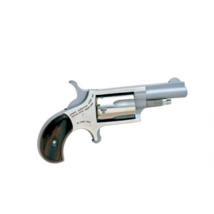 North American Arms (NAA) Mini 22lr 5rd 1.13" SS Frame Walnut Grip w/Lockbox - North American Arms