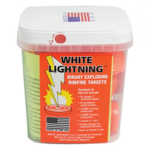 Tannerite WLK White Lightning Impact Enhancement Explosion White Vapor Rimfire - Tannerite
