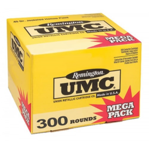 ington Ammunition UMC 40 S&W 180 GR Metal Case (FMJ) 300 Bx/ 4 Cs Ammo