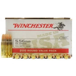 chester Full Metal Jacket 5.56x45mm NATO 200 Round Box Ammo