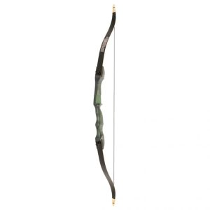 October Mountain Explorer CE Recurve Bow Green 54 in. 28 lbs. Left Hand - October Mountain