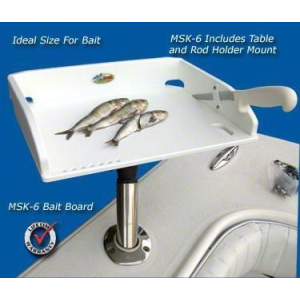 Deep Blue Small Bait Table w/ - Deep Blue