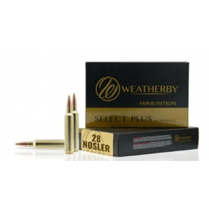 therby Select Plus 28 Nosler 180 Gr 20 Per Box/ 10 Cs Ammo