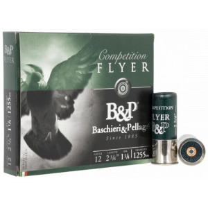  12B14PL8 Flyer 12 Gauge 2.75 1 1/4 Oz 1255 Fps 8 Shot 100rds (Sold By Case) Ammo