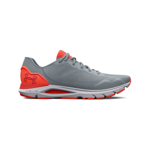 Men's UA HOVR Sonic 5 Running Shoes Harbor Blue/After Burn Size:8 - Under Armour