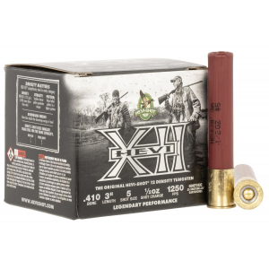 I-Shot HEVI-XII 410 Gauge 3 Tungsten 5 Shot 25 Per Box/ 5 Case Ammo