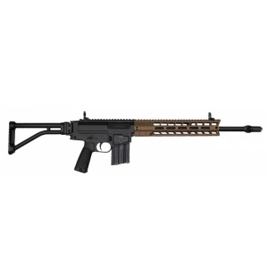 Brigade Manufacturing Makasi .223/5.56 16" Barrel With 12" M-Lok Rail Burnt Bronze Folding Stock - Ga Precision