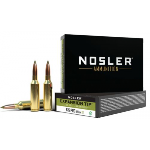 ler Expansion Tip Rifle Ammunition 6.5 PRC 120 Gr. ET SP 20 Rd. Ammo