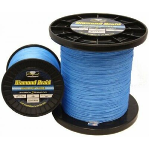 Momoi Diamond Braid Generation III Line Hollow Core - Blue - 60lb - 600 yards - Momoi