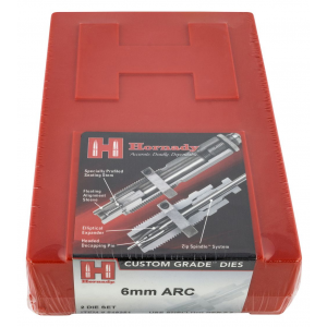 Hornady 546251 Custom Grade Series III 2 Die Set 6mm ARC - Hornady