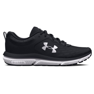 UA Womens Charged Assert 10-Black and white - Size 9.5 - Under Armour
