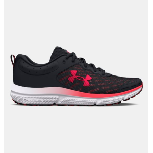 UA Men's Charged Assert 10 Running Shoes Black/Red Size 8.5 - Under Armour