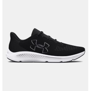 Women's UA Charged Pursuit 3 Big Logo Running Shoes Black/White Size 6.5 - Under Armour