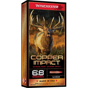 chester Copper Impact 6.8 Western 162 Gr Extreme Point Copper 20rd Box (Lead Free) Ammo