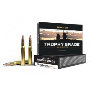 ler Trophy Grade Rifle Ammunition 30-06 SPRG 165 Gr. PT SP 20 Rd. Ammo