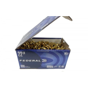 eral Range .22 LR 40 Gr Lead Round Nose 800 Box Ammo