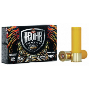 I-Shot HS7109 TSS Turkey 20 Gauge 2.75 1 1/4 Oz 9 Shot 5 Per Box/ 10 Cs Ammo