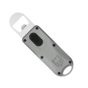 CobraTec OTF Bottle Opener Aluminum/Steel Gray - Cobratec Knives