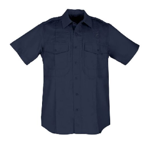 5.11 Taclite PDU Short Sleeve B-Class Shirt Midnight Navy 2X-Large - 5.11 Tactical
