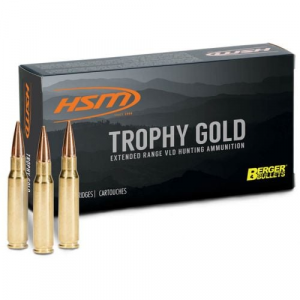  Trophy Gold Very Low Drag Boat Tail Hollow Point 30-06 Springfield 20 Round Box Ammo