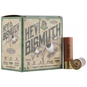 i-Shot Hevi Bismuth #2 Non-Toxic Shot 12 Gauge 1 3/8 Oz 25 Round Box Ammo