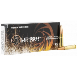 igh Defense LA300BLK115CC Controlled Chaos 300 Blackout 115 Gr 2350 Fps Lehigh Defense Controlled Chaos 20 Bx/10 Cs Ammo