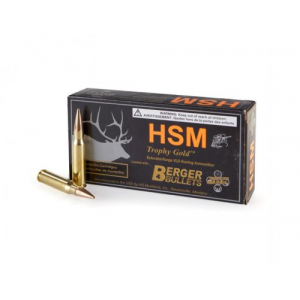  308185VLD Trophy Gold 308 Win 185 Gr Match Hunting Very Low Drag 20 Bx/ 25 Cs Ammo