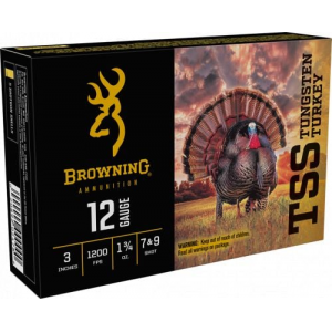 wning TSS Tungsten Turkey Non-Toxic Shot 12 Gauge 3 #7 And #9 Shot 5rd Box Ammo