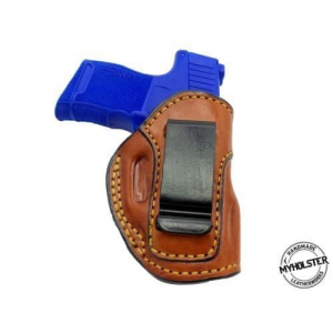 Brown Springfield Hellcat IWB Inside the Waistband Right Hand Leather Holster - Myholster