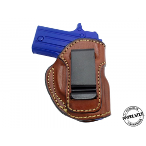 Brown Ruger LCP IWB Inside the Waistband Right Hand Leather Holster - Myholster