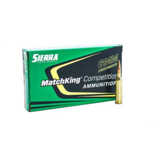 rra MatchKing Competition 6mm Creedmoor 107 Gr Hollow Point Boat-Tail (HPBT) 20 Bx/ 10 Cs Ammo