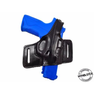 Brown Beretta Px4 Storm Full Size .45 Right Hand Thumb Break Belt Leather Holster - Myholster