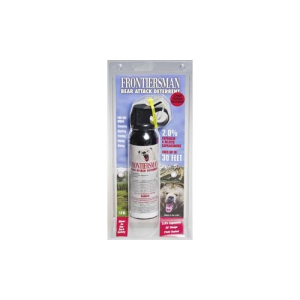Frontiersman Bear Spray W/ Chest Holster Black 7.9 oz. - Sabre