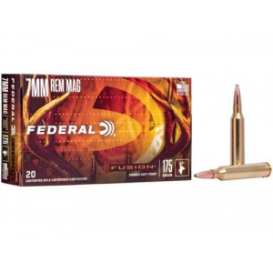 eral Fusion 7mm Rem Magnum 175gr 20rd Box Ammo