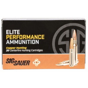  Sauer Elite Copper Hunting 30-06 Springfield 150 Gr Copper Hollow Point 20 Bx/ 10 Cs Ammo