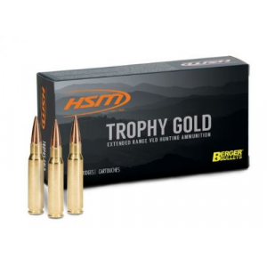  Trophy Gold Rifle Ammunition 6mm Remington Berger 87 Gr. 20 Rd. Ammo