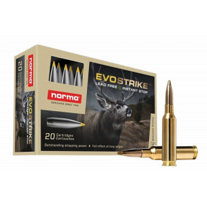 ma Ammunition (RUAG) 20166482 Dedicated Hunting Evostrike 6.5 Creedmoor 93 Gr/Polymer Tip Boat Tail Lead Free 20 Per Box/ 10 Ammo