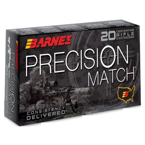 nes Bullets Precision Match 6.5 PRC 145 Gr Open Tip Match Boat-Tail 20 Bx/ 10 Cs Ammo