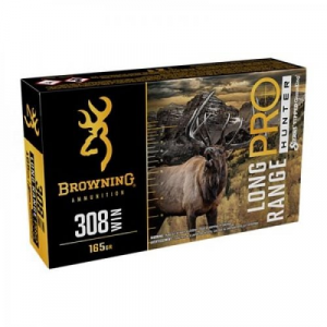 wning Long Range Pro Hunter 308 Winchester 165GR Sierra Tipped GameKing 20/Box Ammo