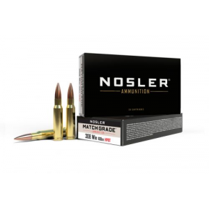 ler Match Grade Custom Competition Boat Tail Hollow Point 308 Winchester 20 Round Box Ammo