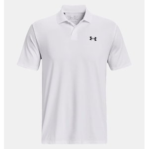 UA Men's Performance 3.0 Polo White/Pitch Gray 2X-Large - Under Armour