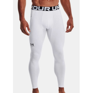 UA CG Armour Leggings-WHT,XXL - Under Armour
