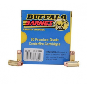 falo Bore Standard Pressure Barnes TAC-XP Lead Free 40 S&W 140 Gr 20 Round Box Ammo