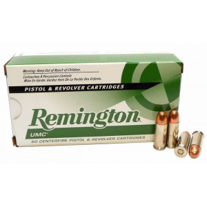 ington UMC Full Metal Jacket 38 Super P 50 Round Box Ammo