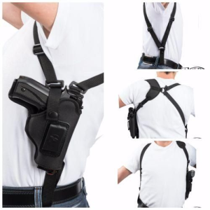 Left Hand Vertical Carry Shoulder Holster for Smith & Wesson - M&P Pro .40, .45 - Akar