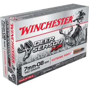 chester Deer Season XP Rifle 7mm-08 Rem. 140Gr Extreme Point Polymer Tip 20 Rounds Per Box Ammo