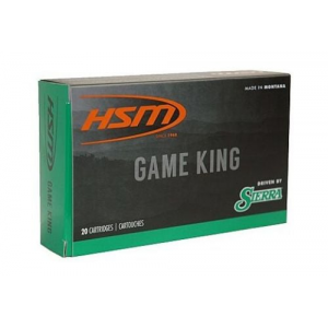  Game King 308 Win 165 Gr Sierra GameKing Spitzer Boat-Tail 20 Bx/ 25 Cs Ammo