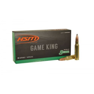  Game King 6.5 Creedmoor 140 Gr Sierra GameKing Spitzer Boat-Tail 20 Bx/ 20 Cs Ammo